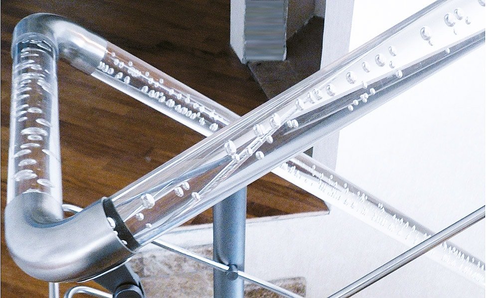Types of glass railings of stairs and methods of their installation