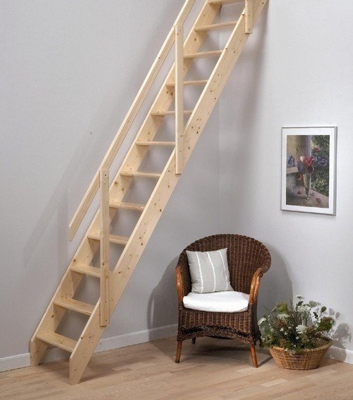 Options for compact stairs