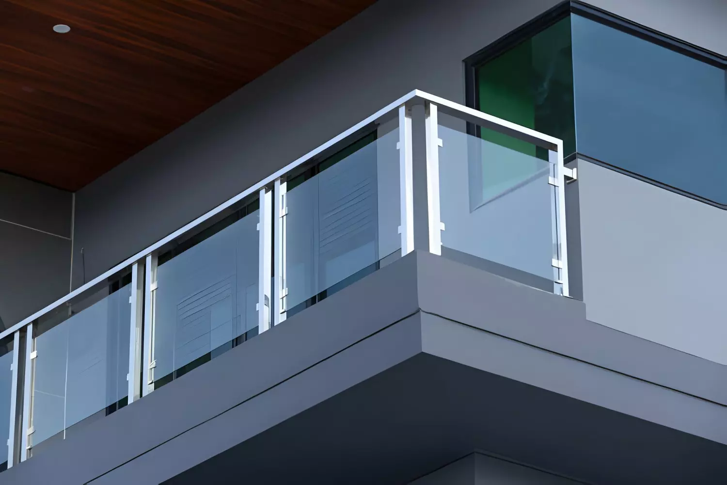 Residential balcony railings