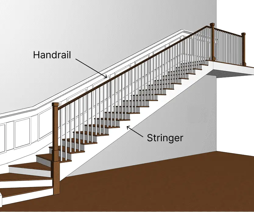 components of stairs