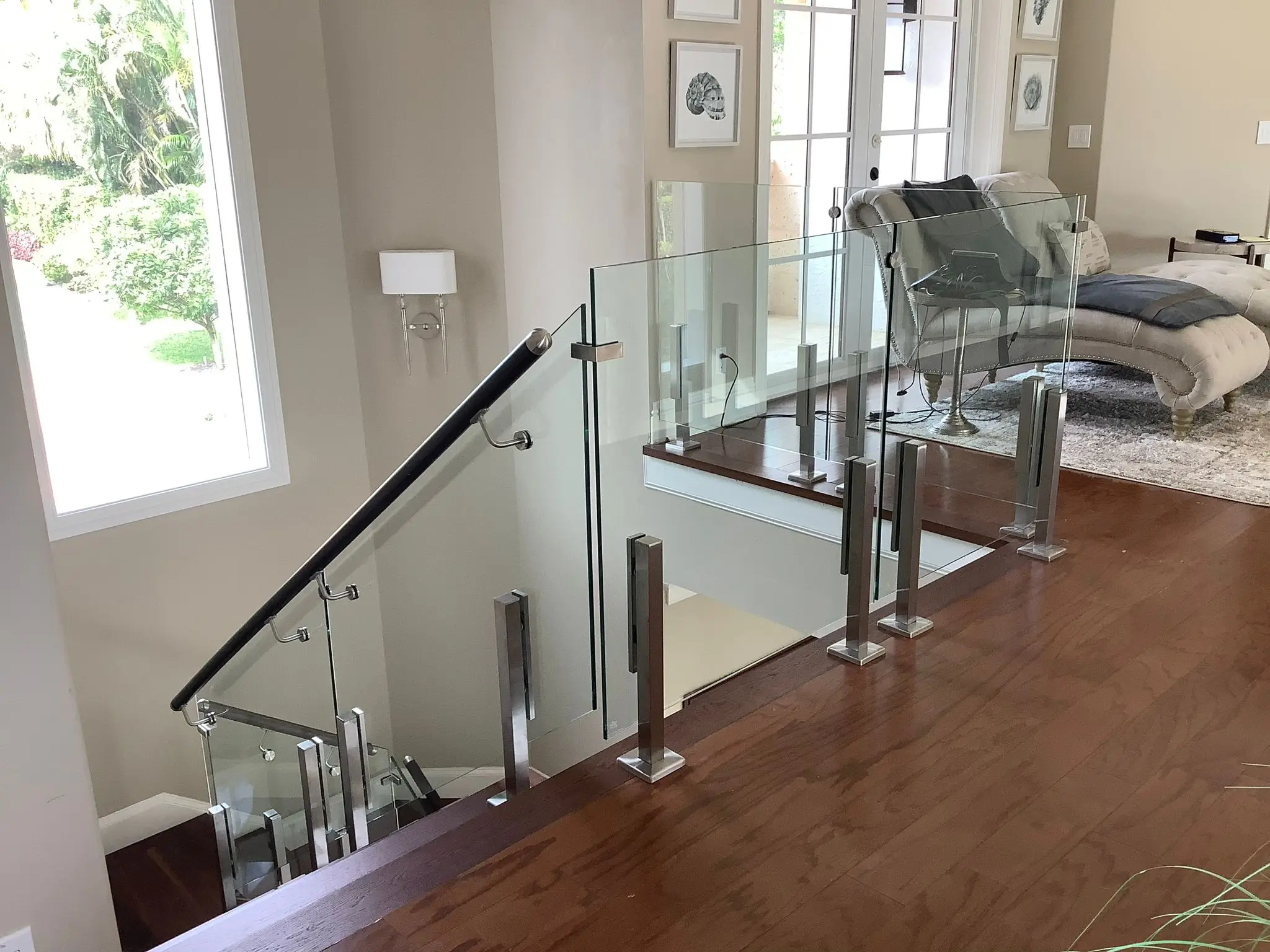 Custom handrails for stairs