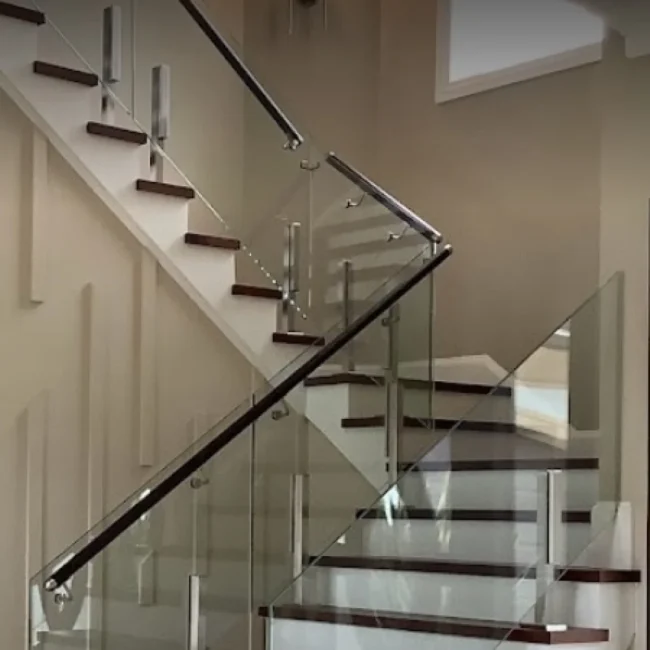 Modern handrails for stairs