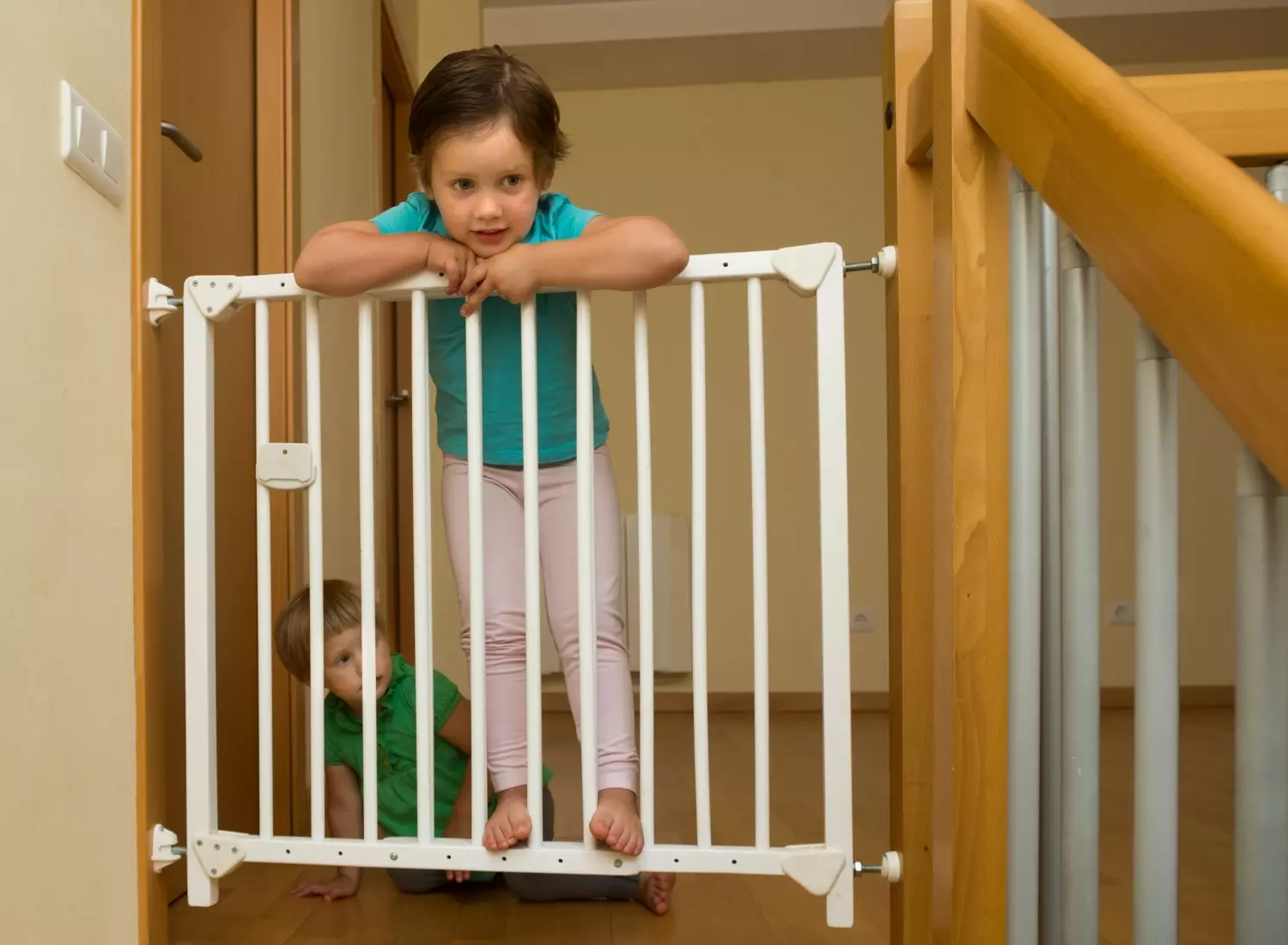 Child proof stairs