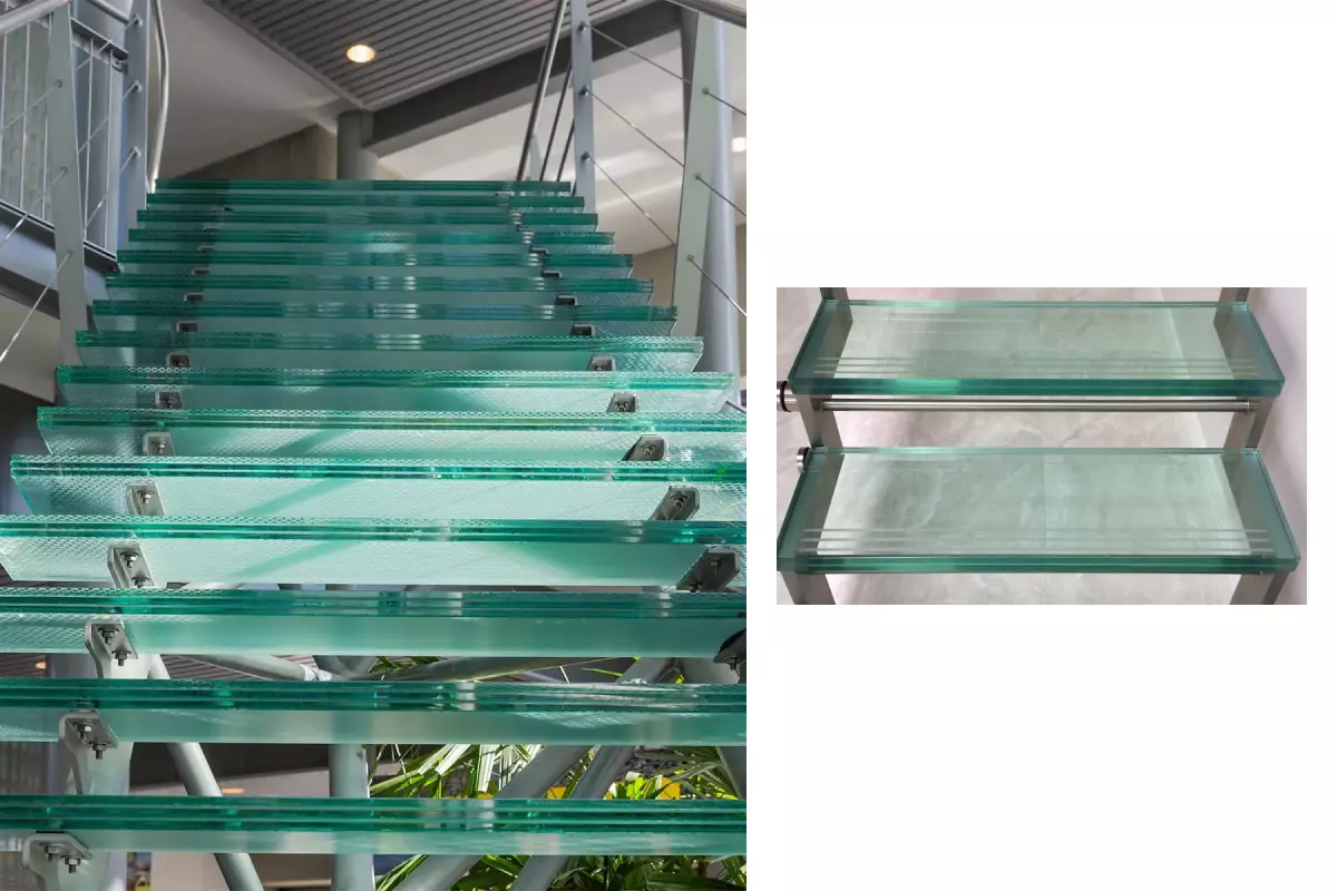 Glass Stair Treads